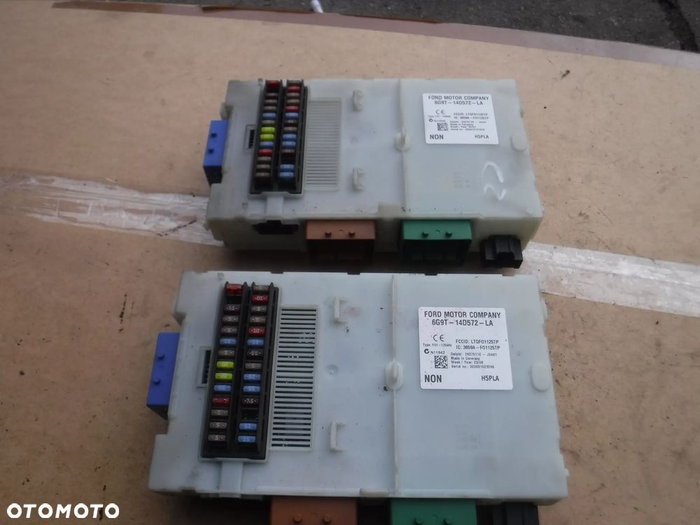 Land Rover Freelander II 2 skrzynka BSI sterownik modul bezpiecznikow 6G9T-14D572-LA - 1