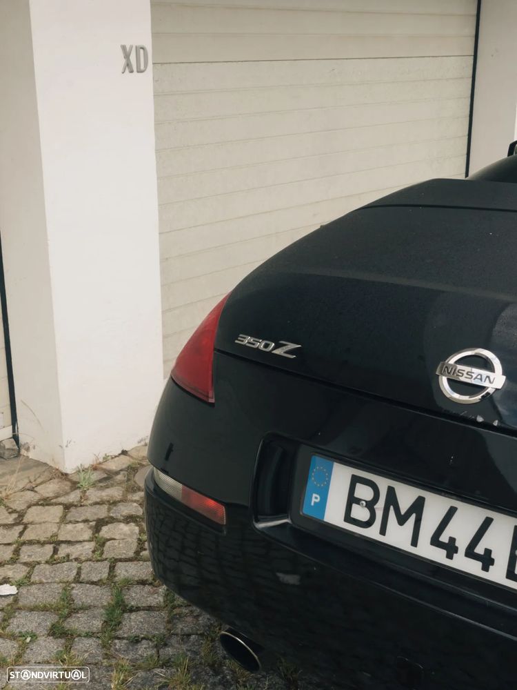 Nissan 350 Z Tapeçaria Laranja - 5