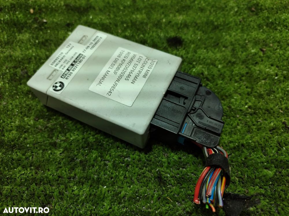 MODUL TRACTARE + SUPORT DE MODUL + MODUL COLOANA DIRECTIE ELECTRICA MINI COOPER S R56 LCI 2011 1.6 BENZINA 3 USI Hatchback / 2010-2013 / MINI COOPER D ALL4 Countryman R60 2010 1.6 DIESEL / HATCHBACK 2010-2016 / COD OEM 9221180 / 61359221180 / 55892110 / 61359805654 / 9805654 / 6906013 - 3