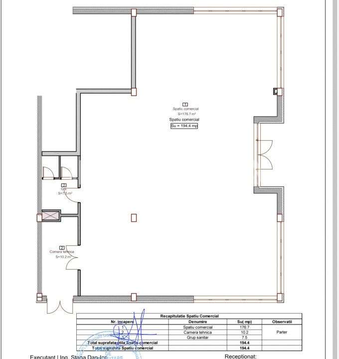 Vand Spatiu Comercial cu 10 Locuri de Parcare | Strada Principala | Cl - Imagine principală: 2/3