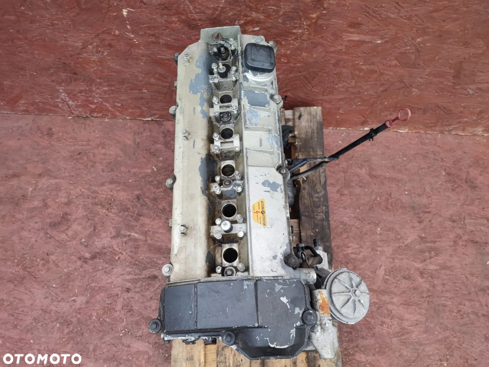 BMW E30 / E34 / E36. ORYGINALNY KOMPLETNY SŁUPEK SILNIKA M50B20V VANOS 150KM  O NR: 9 072 057 / 1 740 974 OEM. W BARDZO DOBRYM STANIE TECHNICZNYM. - 5