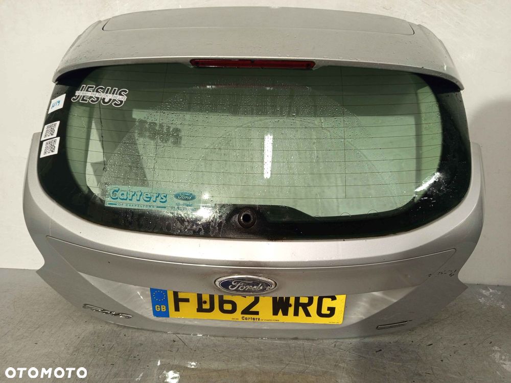+ KLAPA TYŁ TYLNA BAGAŻNIKA FORD FOCUS 3 III MK.3 OB SREBRNY HB - 1