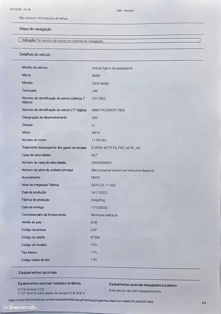 BMW 530 e Pack Desportivo M - 55