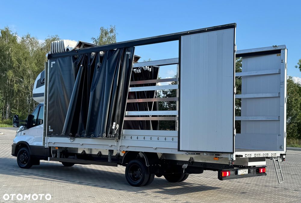 Iveco Daily 2024r ‼️50C18‼️HI-MATIC 15 Palet 6.11m // 3.0 Plandeka 2x Firanka + Dach zsuwany + drzwi z tyłu Wysokość rampowa // poduszki pneumatyczne Salon Polska DMC 3.5t - 12
