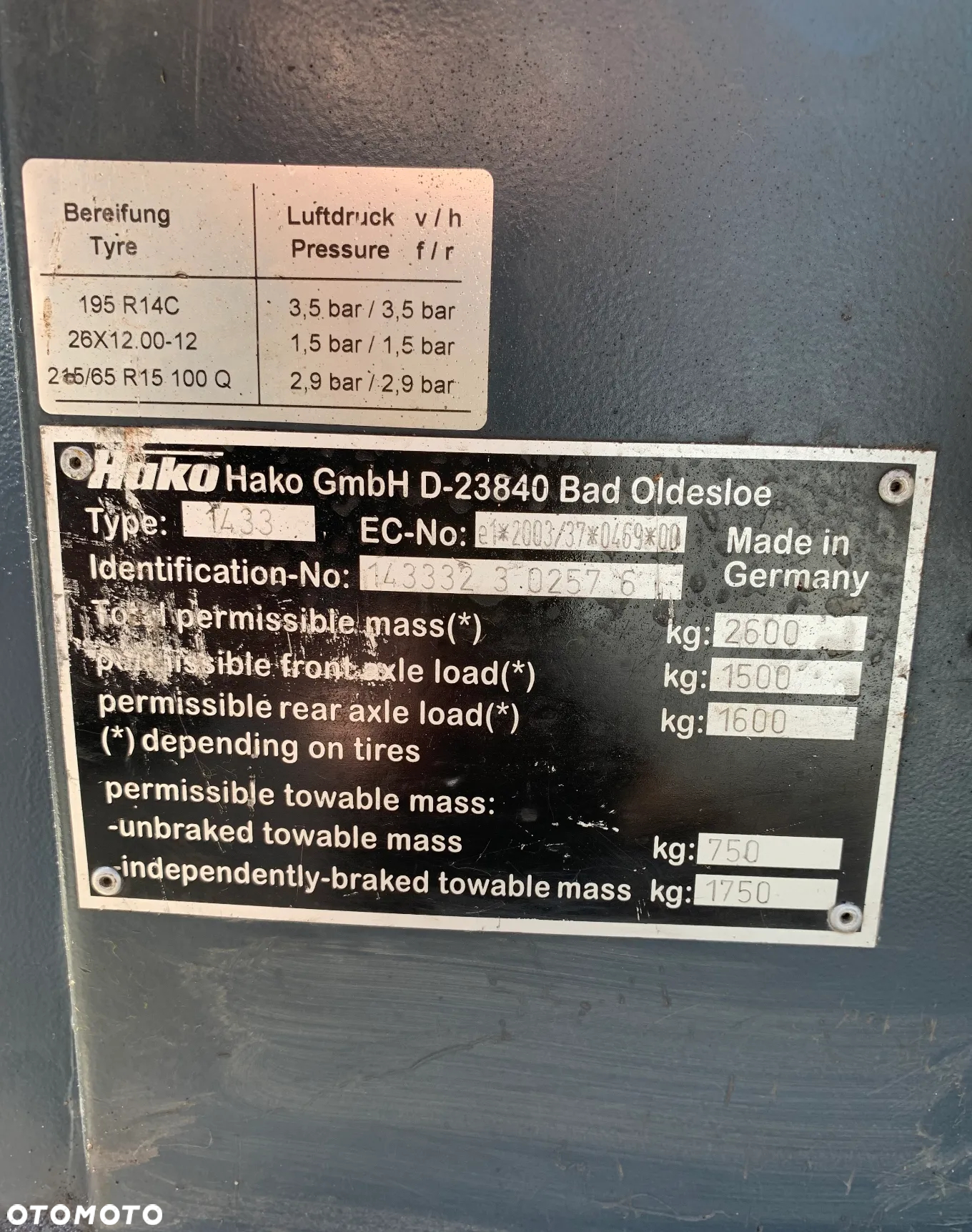 Inny ZAMIATARKA HAKO CITYMASTER 1250 - 12