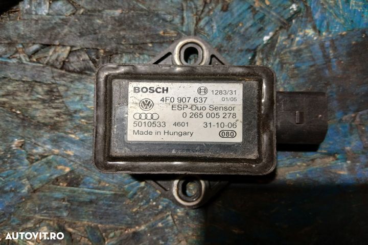 Senzor ESP 4F0907637 4F0907637 Audi A6 4F/C6 [2004 - 2008] Sedan 2.0 - 1