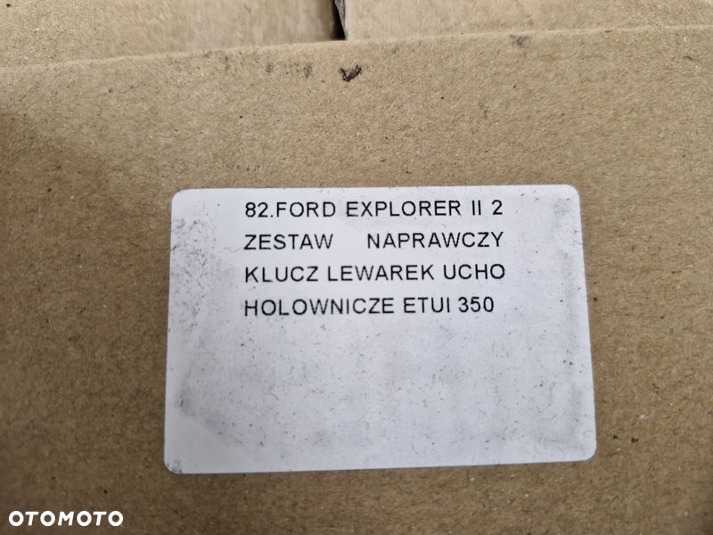 ford explorer ii 2 zestaw naprawczy klucz lewarek ucho holownicze etui - 5