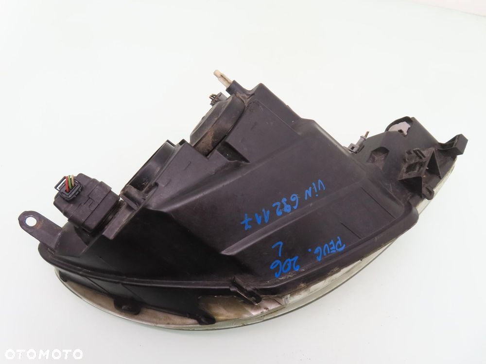 LAMPA LEWA PRZEDNIA PEUGEOT 206 9660535680 89901056 - 2
