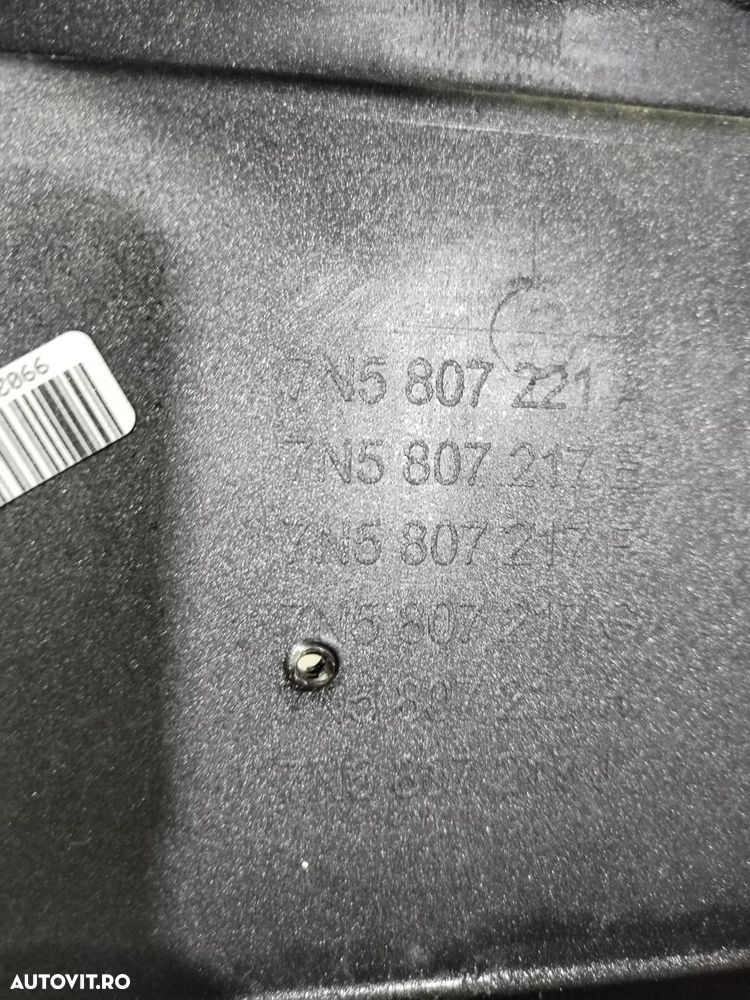 Bara fata Seat Alhambra, 2010, 2011, 2012, 2013, 2014, 2015, 2016, 2017, 2018, 2019, cod origine OE 7N5807221A. - 15
