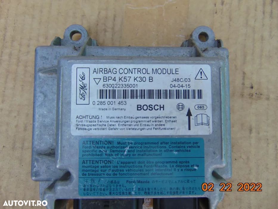 Modul airbag Mazda 3 an 2003-2009 modul airbag-uri - 3