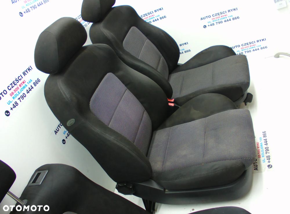 Seat Leon I Siedzenia Fotele welur - 7