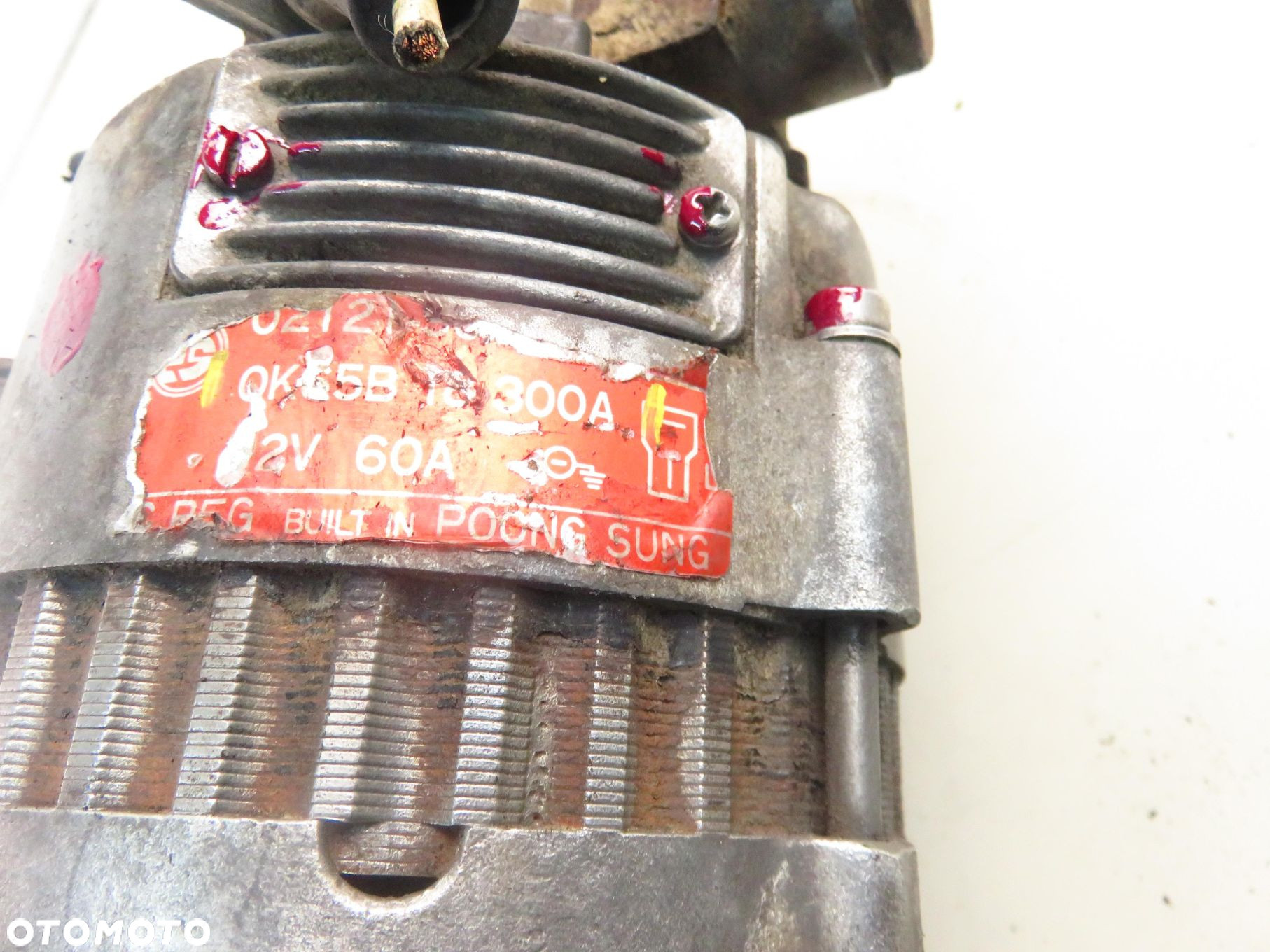 ALTERNATOR KIA K2700 2.7 D  0K65B18300A 021219021 - 4