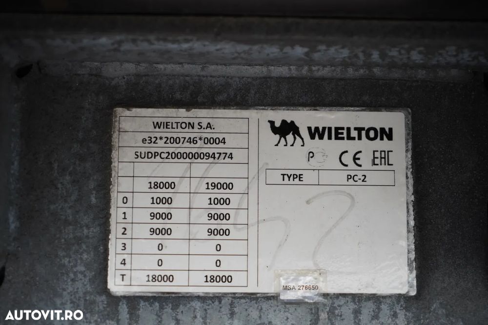 Volvo FH 460 / I-SAVE / SET TANDEM 120 M3 / TRANSPORT / I-PARK COOL / WIELTON/ 2021 - 38