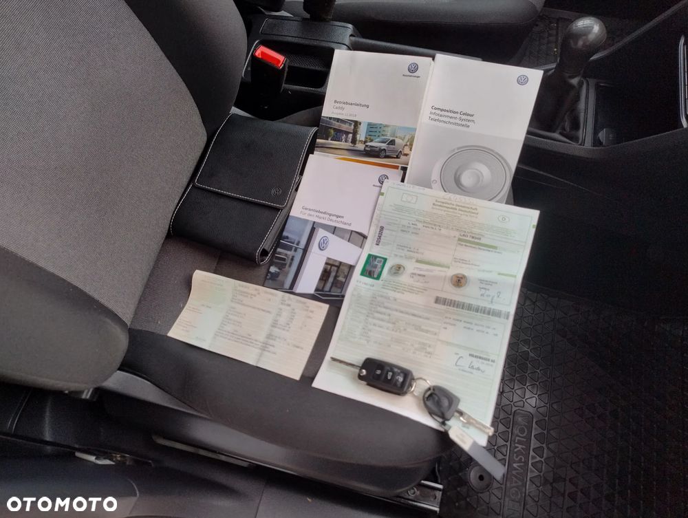Volkswagen CADDY PO LIFT 2.0 TDI (102KM) 5-BIEGÓW KLIMA STAN JAK NOWY NIE MA RDZY SERWIS KM ! ! ! - 40