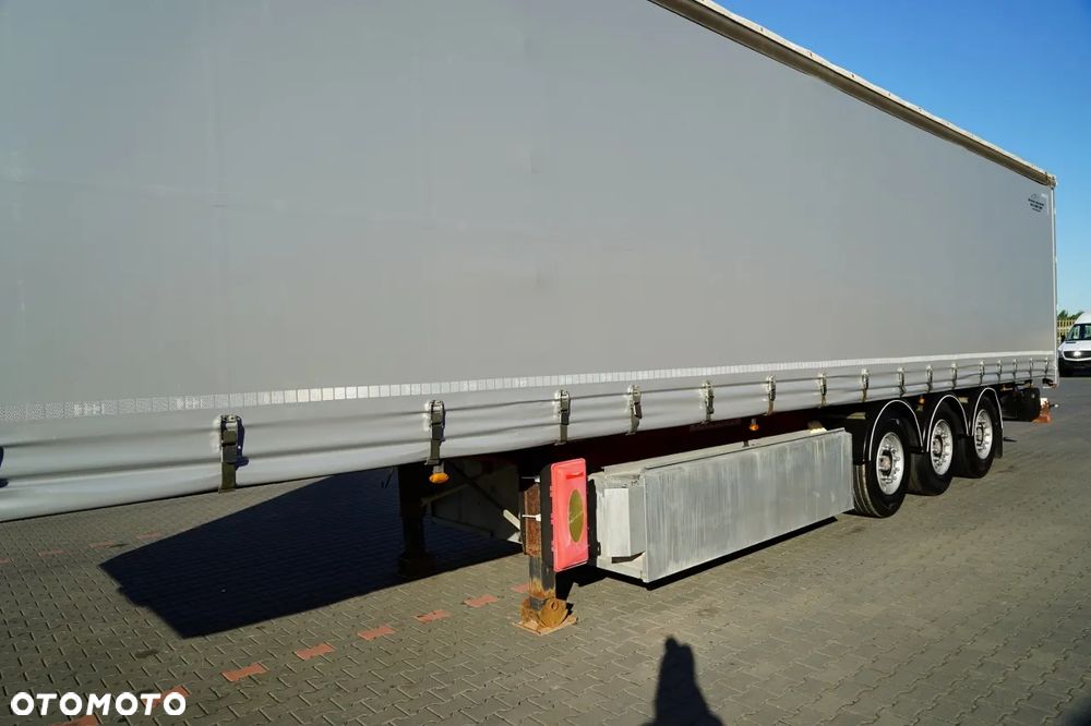 Fruehauf FIRANKA / STANDARD / KOSZ NA PALETY /  MOCNA PODŁOGA SZYNA DESKA / SAF - 11