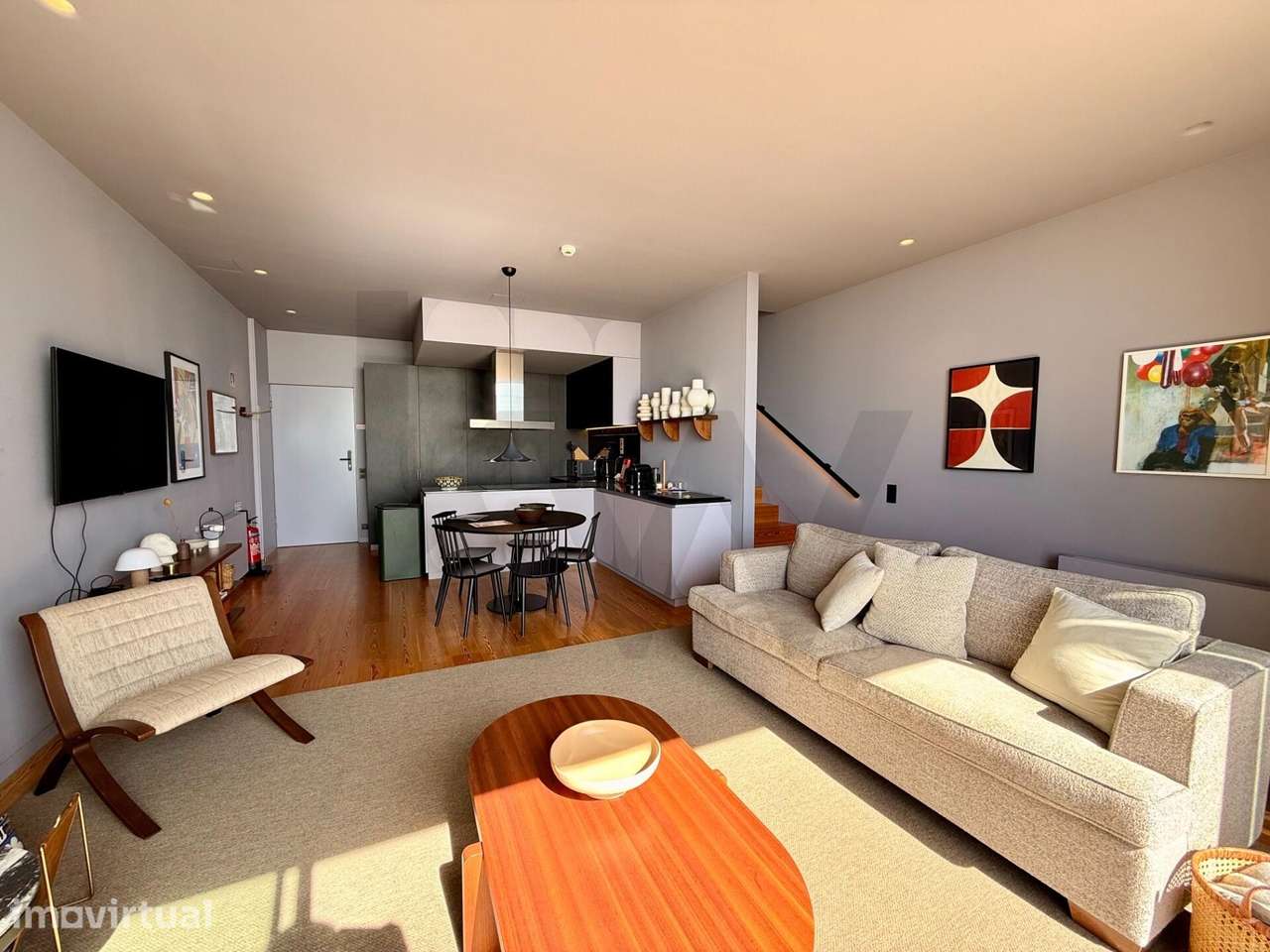 Apartamento T2 na Foz, Vista Mar Edifício Gilreu - Design Contemporâne - Grande imagem: 4/40