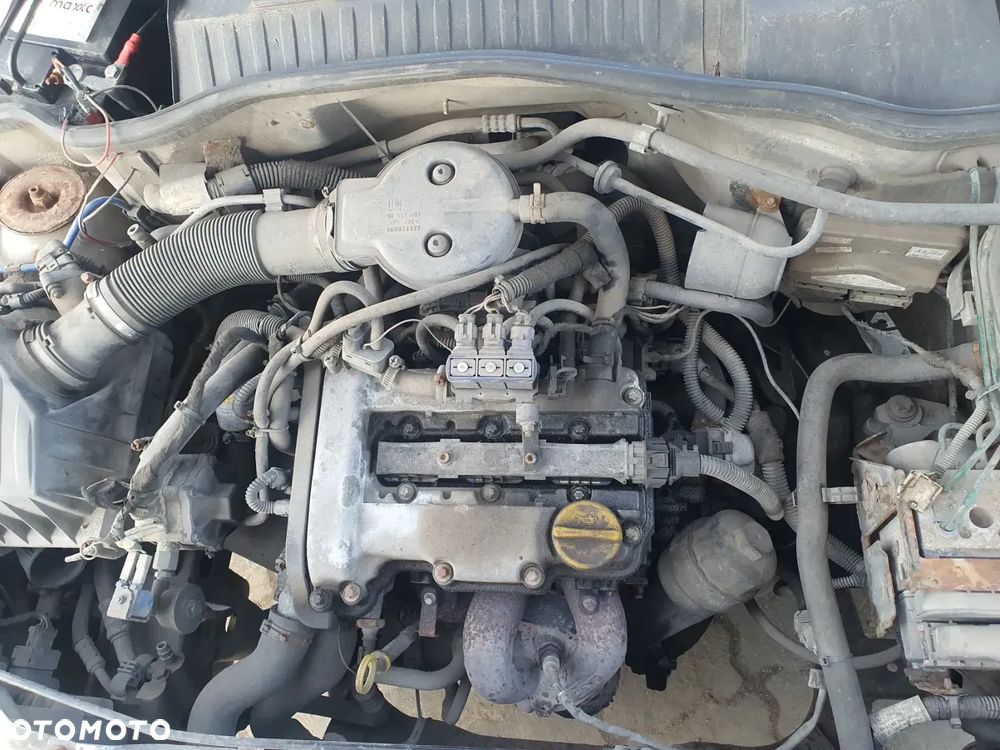 opel corsa C silnik 1.0 z10xe skrzynia sanki belka przód tył wahacz zacisk zwrotnica - 2
