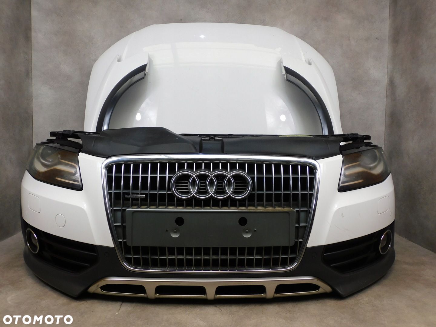 AUDI A4 B8 8K ALLROAD KOMPLETNY PRZÓD ZDERZAK LAMPY MASKA PAS XENON - 1