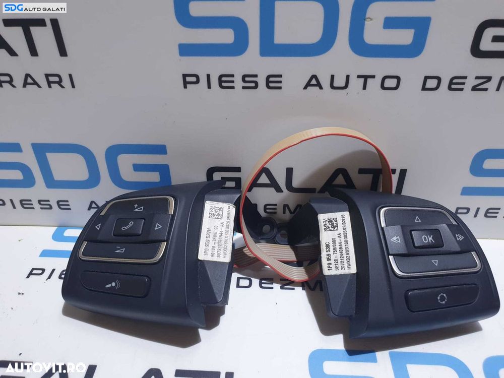 Comenzi Volan Seat Altea 2004 - 2015 Cod 1P0959537H 1P0959538C - 2