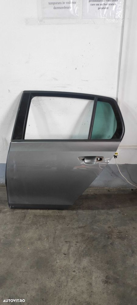 Usa spate stanga cu defect volkswagen vw golf 6 hachback vopsea LA7T - 1