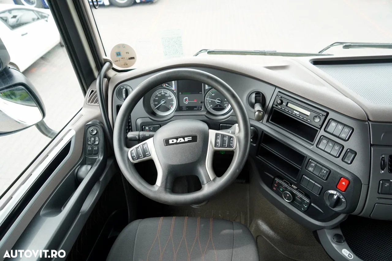 DAF XF 480 / CABINĂ SUPER SPACE / RĂCIRE I-PARK / ANVELOPE 100% / 290.000 KM / CONTRACT DE SERVICE GOLD - 28