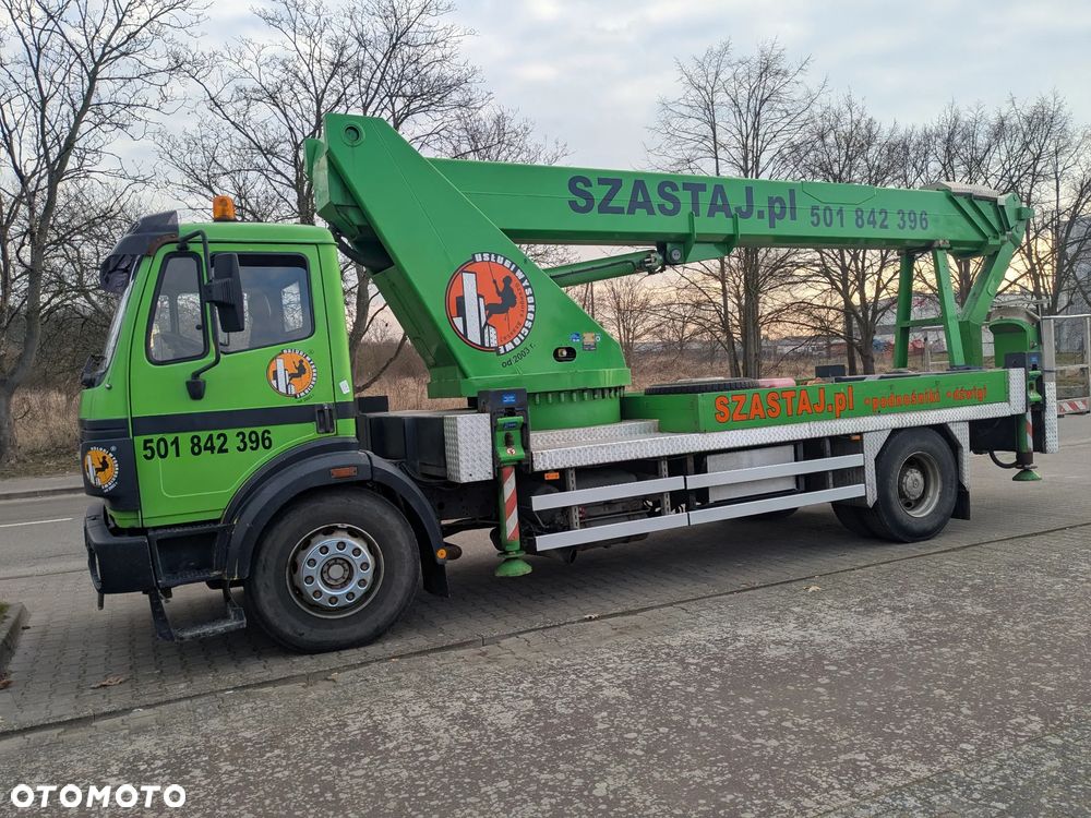 Mercedes-Benz Podnośnik Koszowy Wumag WT350 35 Metrów 29 w bok Pilot - 16