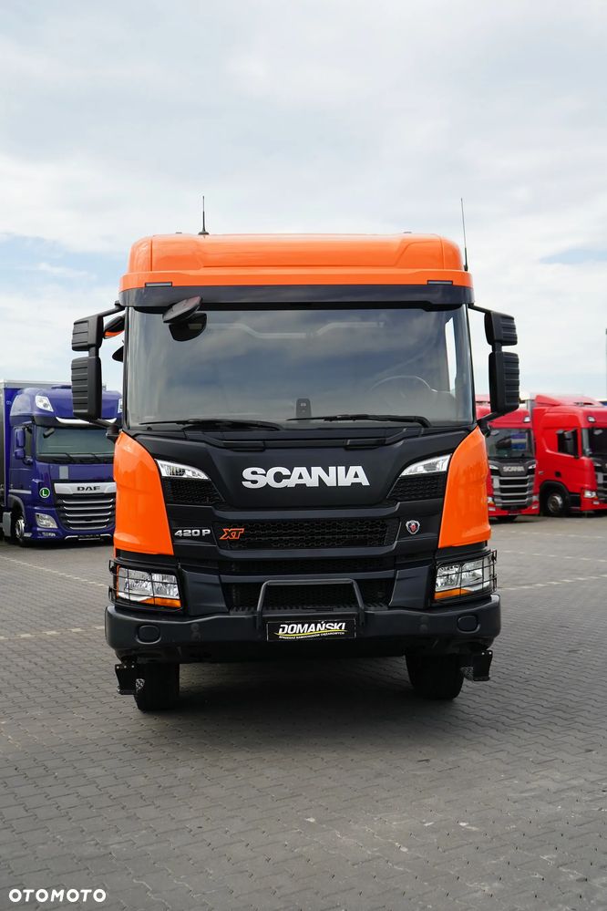 Scania / P 420 / XT / EURO 6 / WYWROTKA / 8 X 4 / ŁAD. 18 500 KG - 14