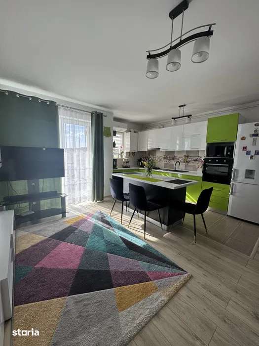 Apartament 3 camere de 61mp plus 2 balcone 8mp zona : Floresti Tineret — fotografia 1