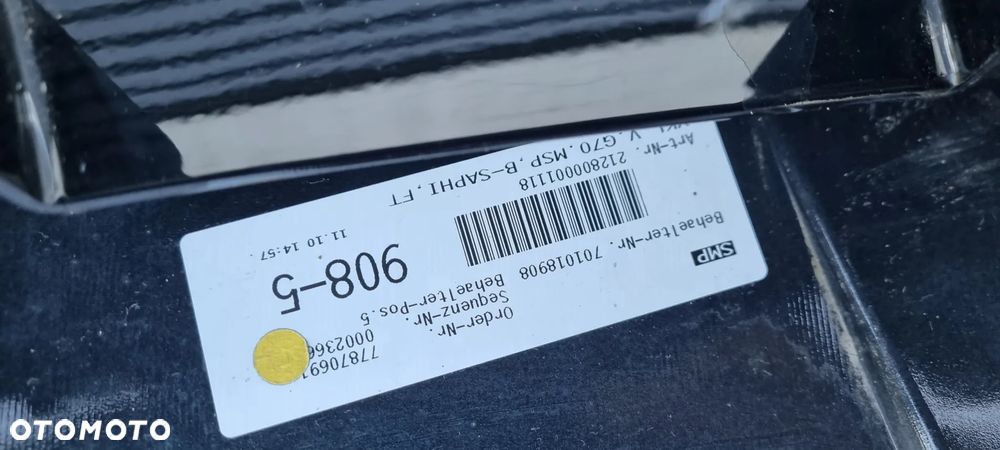 BMW 7 i7 G70 M-PAKIET 2022- zderzak przód oryginał MC225 - 19