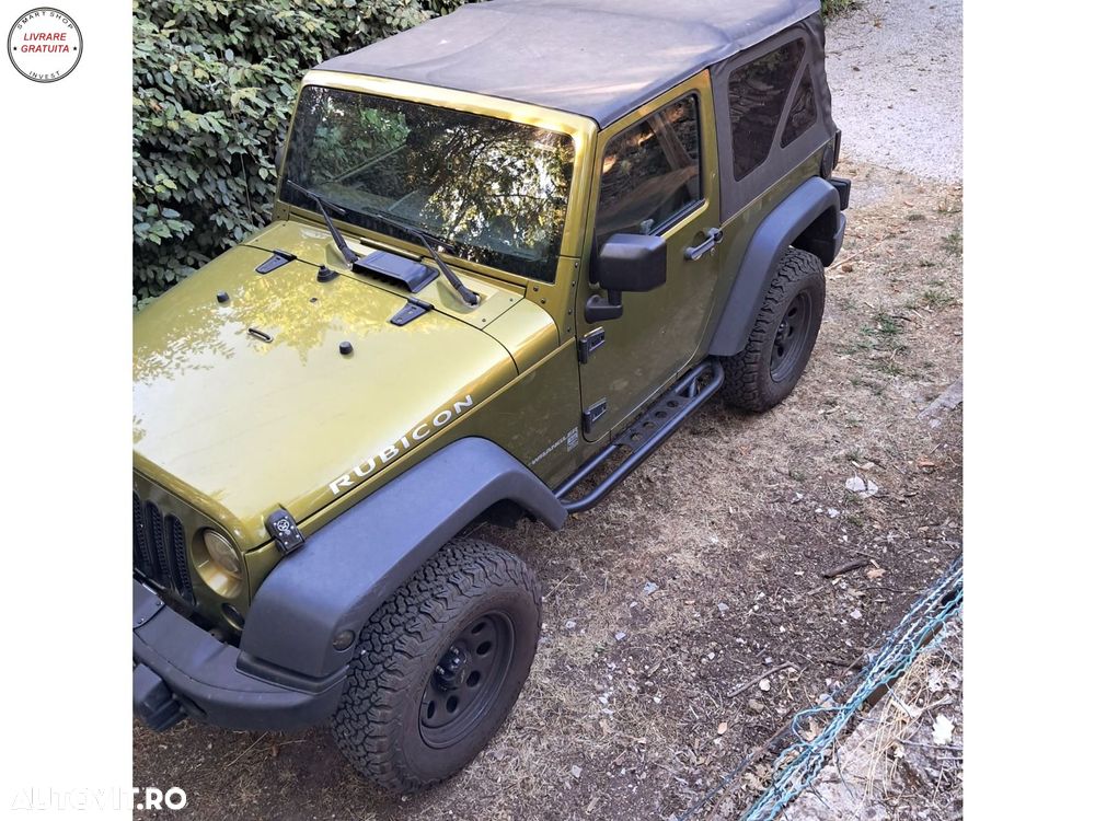 Praguri trepte laterale Jeep Wrangler Rubicon JK 2 Usi (2007-2017)- livrare gratuita - 10