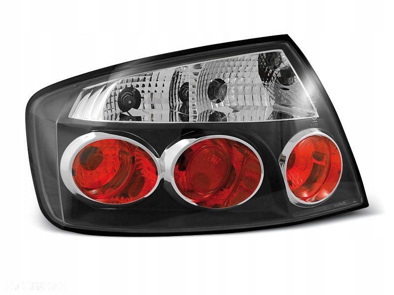 Lampy Tylne Peugeot 407 04- Sedan Black Design - 1