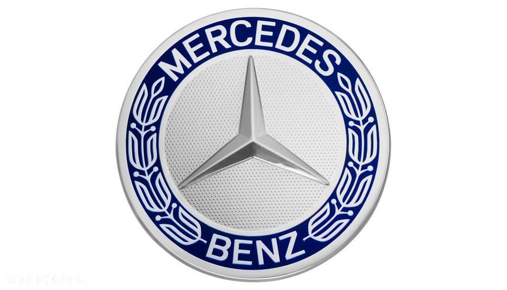 MERCEDES dekielek felgi aluminiowej gwiazda blue OE - 3