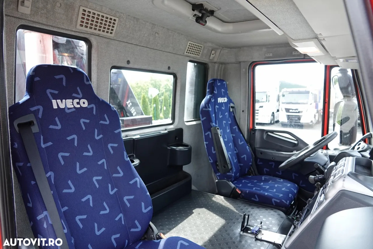 Iveco STRALIS / 6X2 / CARRIER + HDS HIAB XS 166 / AXIE ELEVABILĂ / RAMPE HIDRAULICE / TROLIU / ASISTENȚĂ RUTIERĂ / EURO 5 EEV - 34