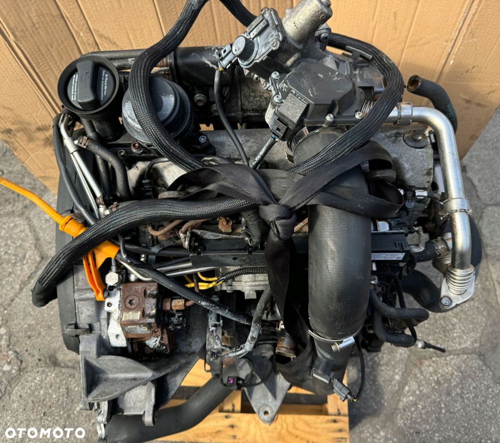 silnik kompletny vw crafter 2.5 tdi bjk bjl sprawdzony cebb ceca do montażu - 2