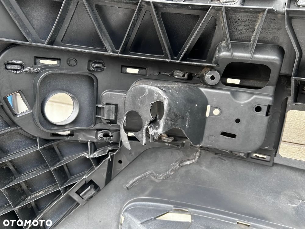 VOLKSWAGEN T5 MULTIVAN 7H5807101 ZDERZAK PRZÓD PRZEDNI - 6