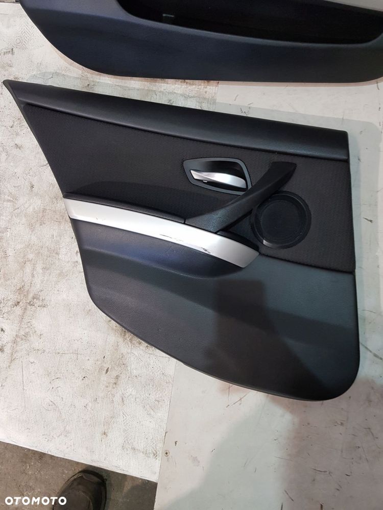 boczki tapicerka drzwi bmw seria 3 e91 lci eur komplet - 9