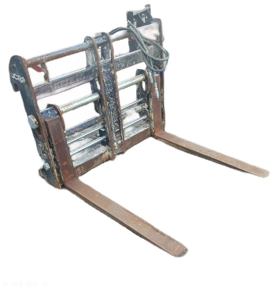 Przesuw boczny hydrauliczny z widłami używany ORYGINALNY JCB - 1