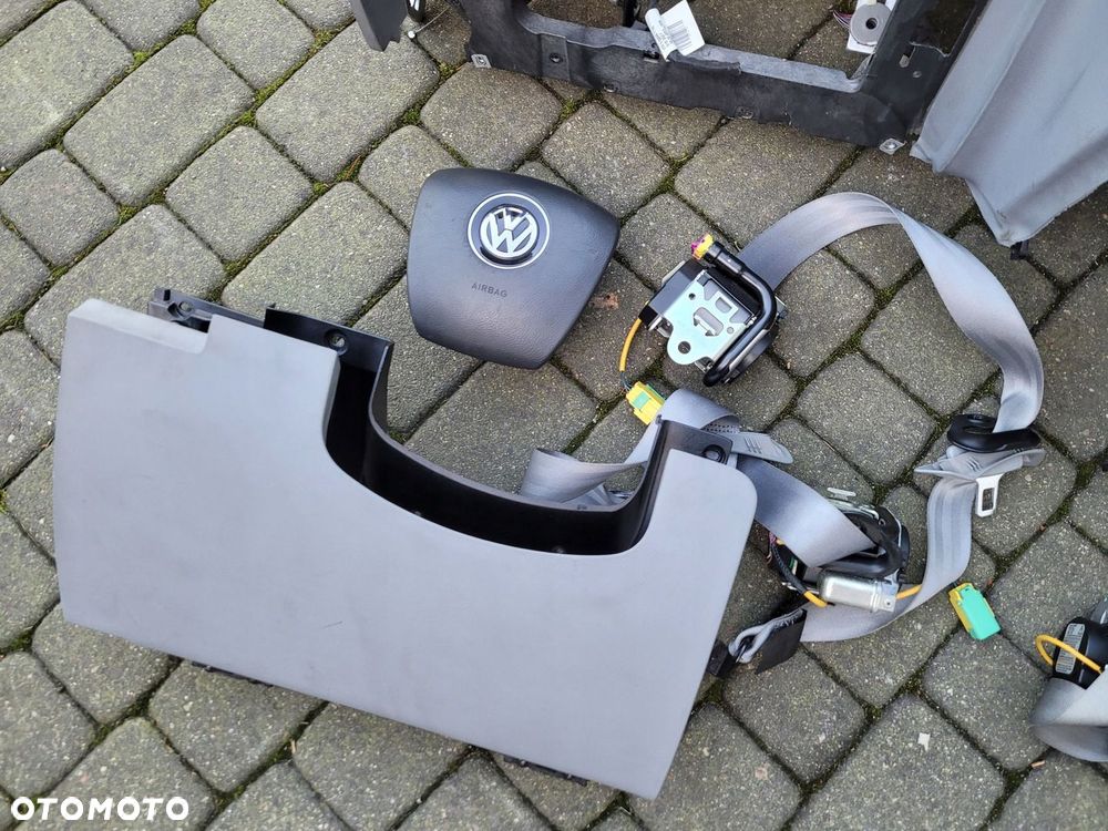 VW PHAETON II LIFT DESKA KONSOLA PODUSZKI PASY AIRBAG ORYGINAŁ 10-15R - 3