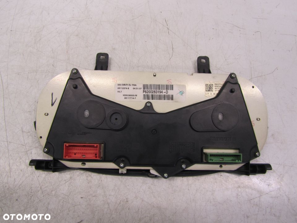 trafic-vivaro 2.0 DCI 08R EU licznik zegary 8200283194 - 3