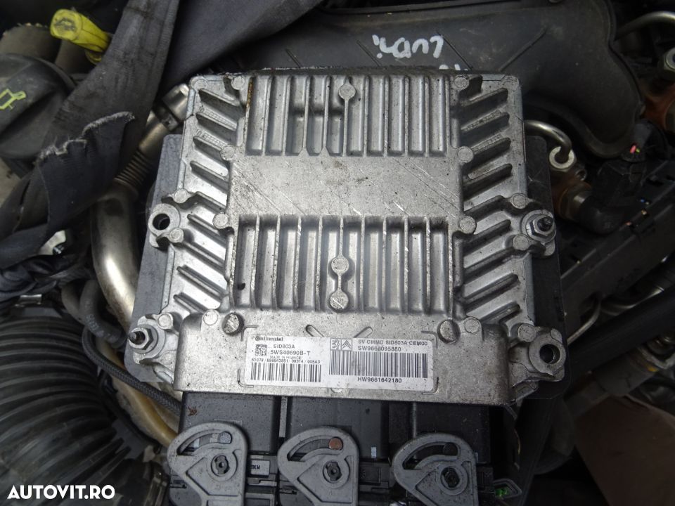 Vand Calculator Motor Ecu Citroen C4 Picasso 2.0 HDI din 2008 cod: 5WS40690B-T - 1