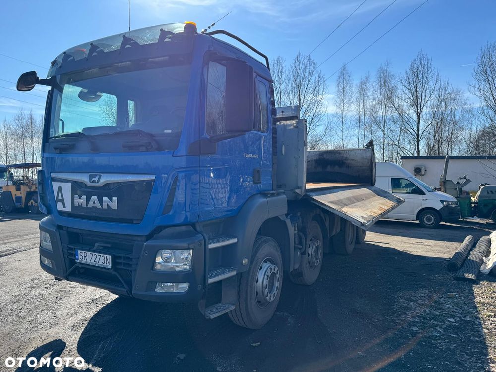 MAN TGS 37.470 8x4 Meiller-Kipper | Hydroburta - 5