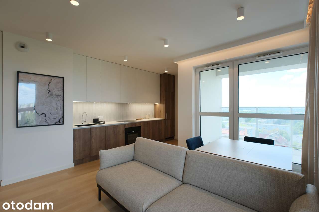 2 pokoje | 10 piętro | loggia | standard+ | piękny widok | 1st najem