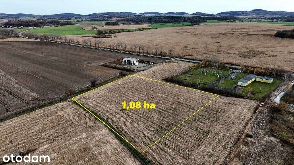 Działka 1,08 ha, zabudowa jednorodzinna z usługami - Pełny obrazek: 3/5
