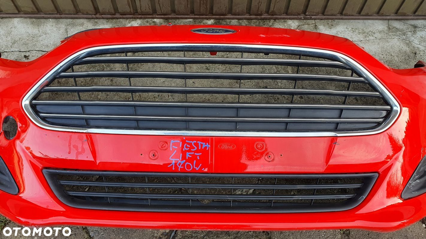 Ford Fiesta MK7 VII Lift 12-17 zderzak przedni przód $ - 7
