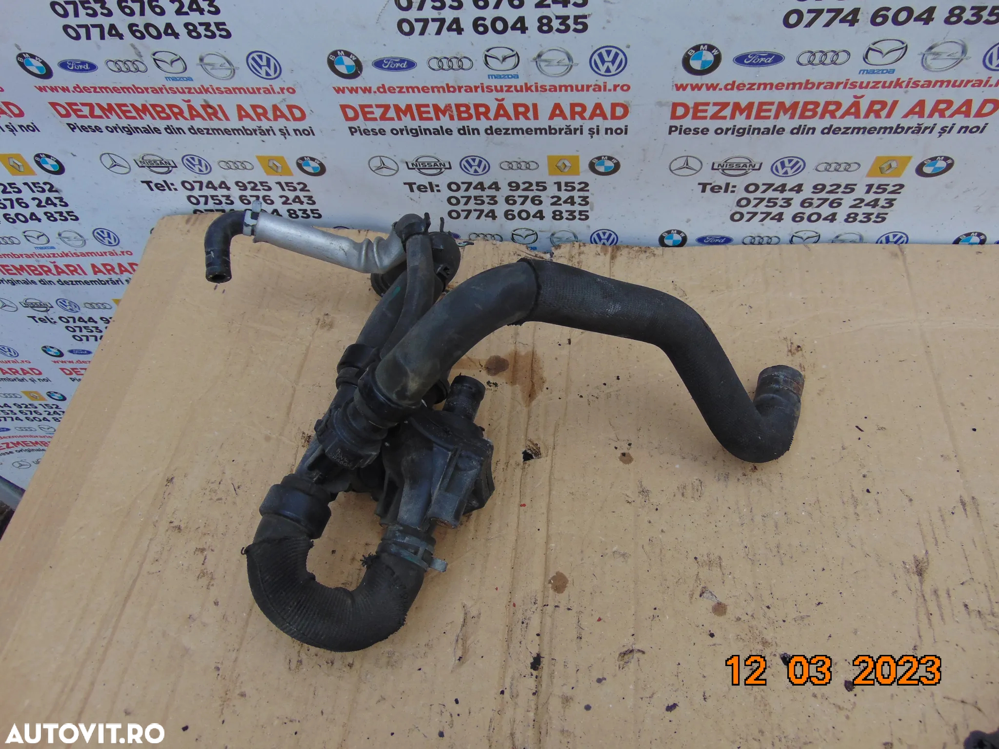 Carcasa termostat Renault Master 2.3 euro 6 opel Movano Nissan nv400 2.3 euro 6 biturbo - 3