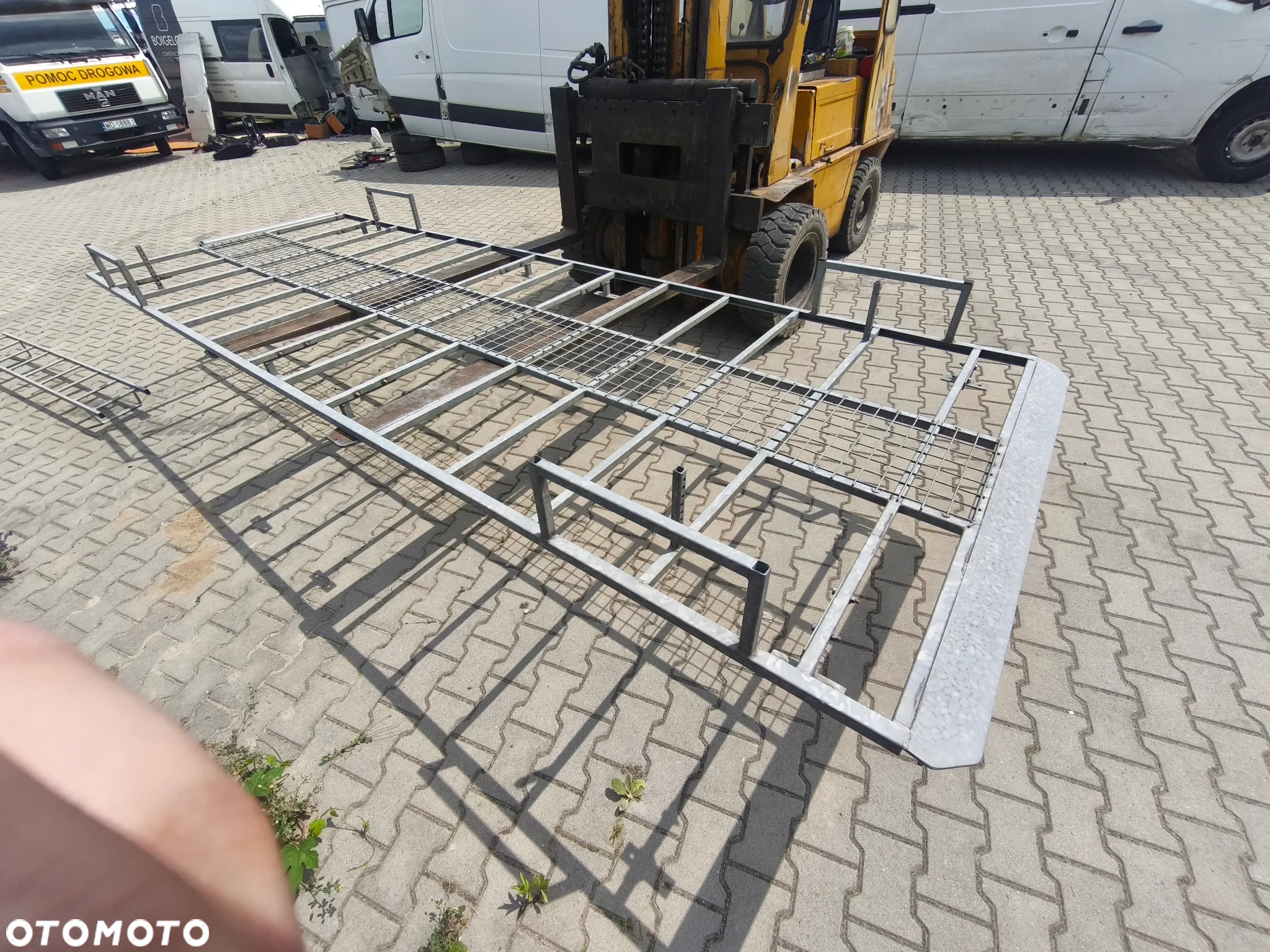 Bagażnik dachowy stelaż drabinka long Mercedes-Benz Sprinter w906 w907 Crafter 2006-2025 - 2