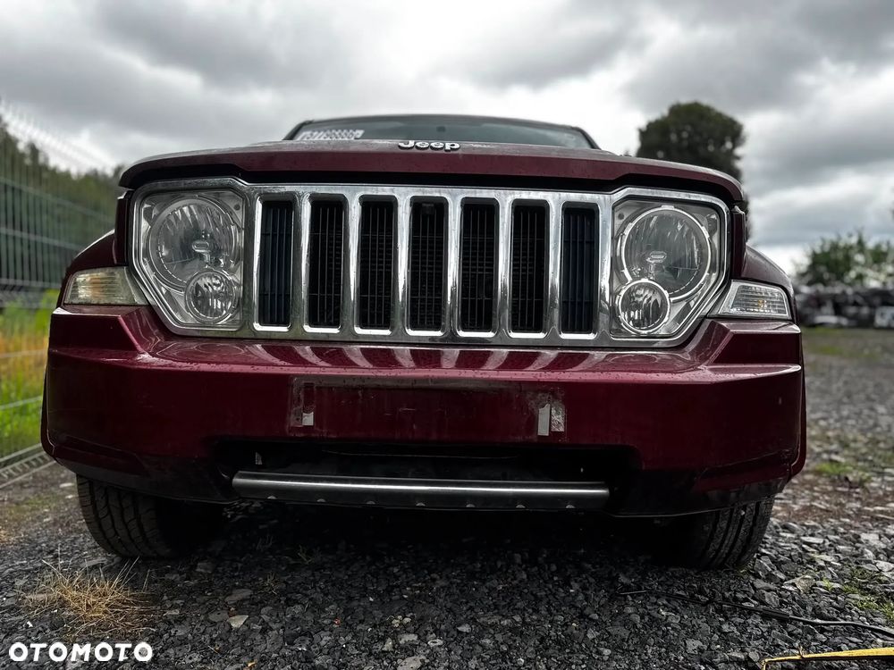 JEEP CHEROKEE KK PRZÓD KOMPLETNY MASKA LAMPA ZDERZAK BŁOTNIK