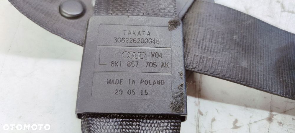 PAS BEZPIECZEŃSTW LEWY AUDI A4 B8 LIFT 8K1857705AK - 3