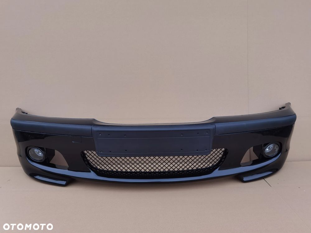 ZDERZAK BMW E46 SEDAN KOMBI M3 M PAKIET przód Black sapphire WYSYŁKA - 1