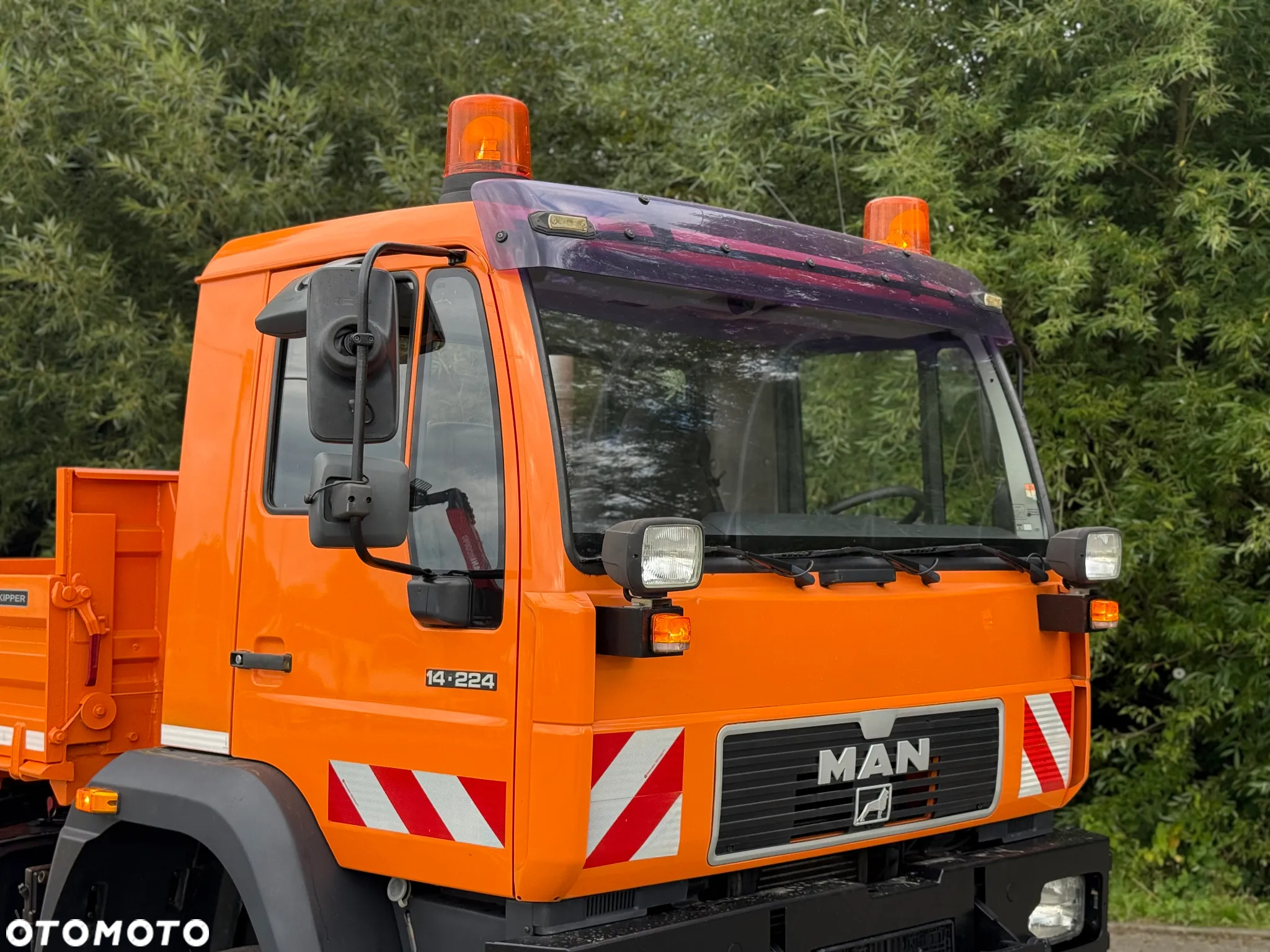 MAN * MAN 14-220 * Kiper Wywrotka Meiller * 4x4 * Zimowe Utrzymanie * Unimog * - 5